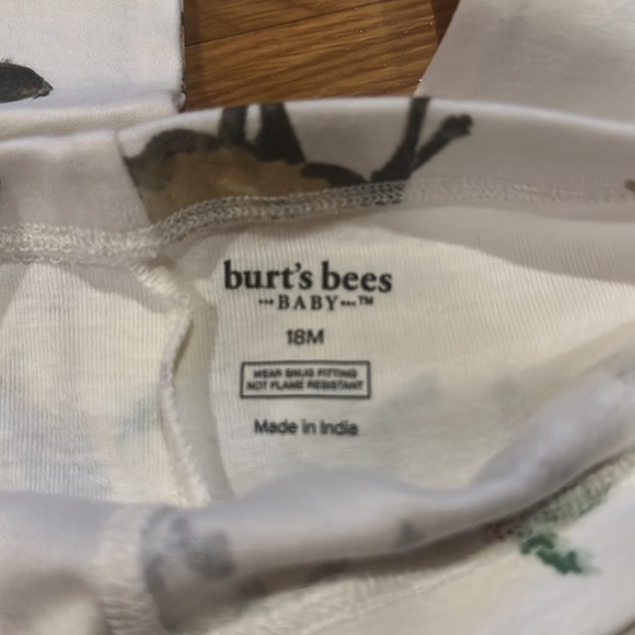 BURT’S BEE HOLIDAY KIDS JAMMIES  / size 18 Months - Picture 7 of 12